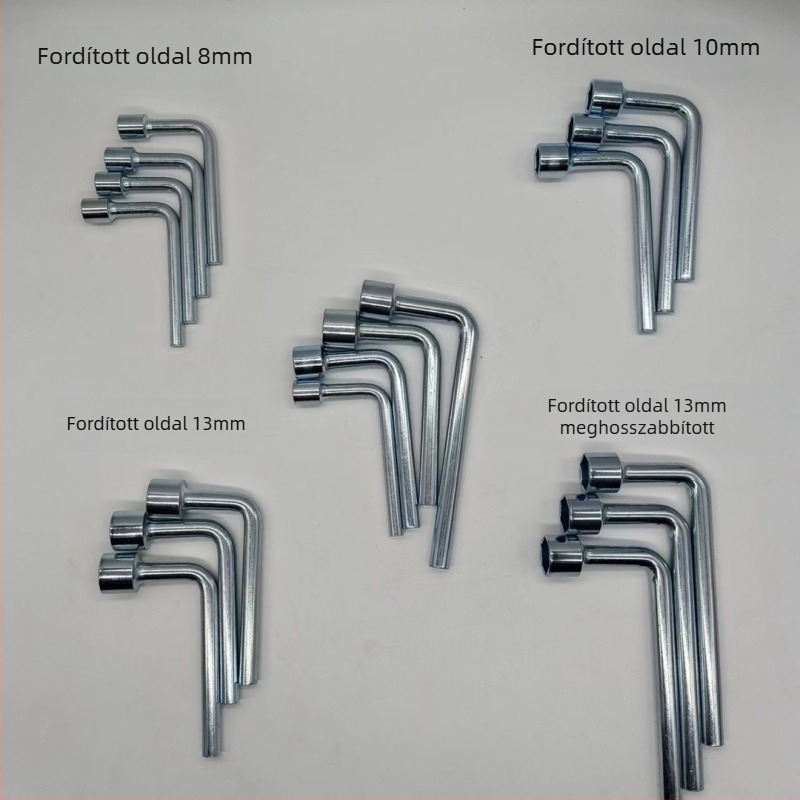 Nothing A3 vas L-formájú belső hatszögletű dugókulcs 7-formájú eszközzel – multifunkcionális kiegészítő fűrészhez és fűnyíróhoz