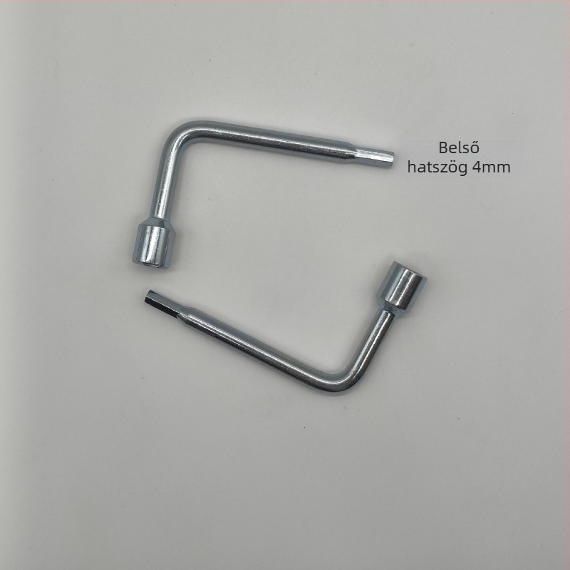 Nothing A3 vas L-formájú belső hatszögletű dugókulcs 7-formájú eszközzel – multifunkcionális kiegészítő fűrészhez és fűnyíróhoz