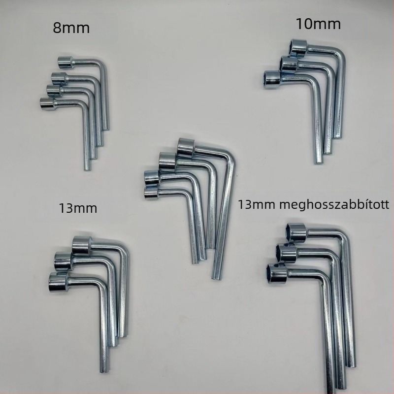 Nothing A3 vas L-formájú belső hatszögletű dugókulcs 7-formájú eszközzel – multifunkcionális kiegészítő fűrészhez és fűnyíróhoz