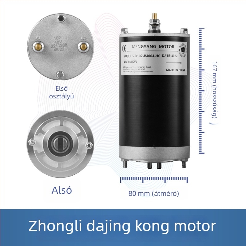Elektromos targoncához hidraulikus emelőmotor, 24V, 2,2 kW, palettázóhoz