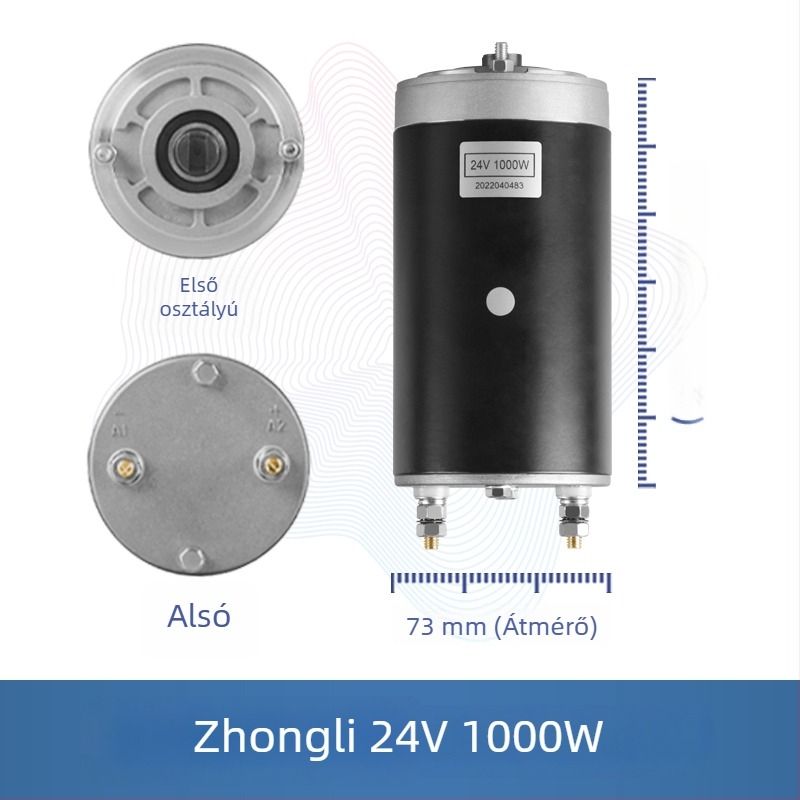 Elektromos targoncához hidraulikus emelőmotor, 24V, 2,2 kW, palettázóhoz
