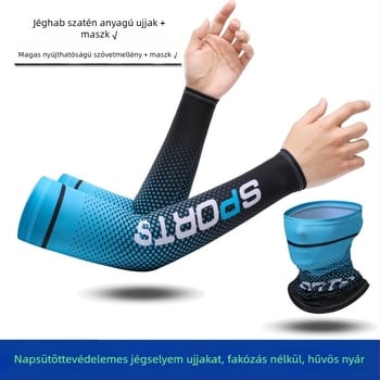 Ice Silk karvédő ujjvédők, UV védelem, unisex, vezetéshez és kerékpározáshoz, nyár 2023