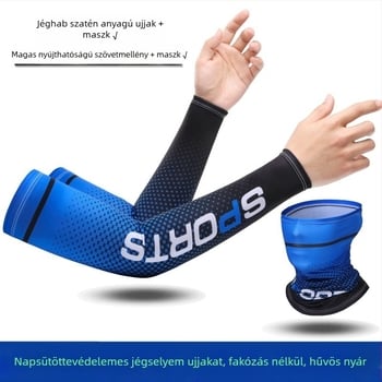 Ice Silk karvédő ujjvédők, UV védelem, unisex, vezetéshez és kerékpározáshoz, nyár 2023
