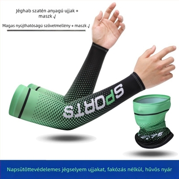 Ice Silk karvédő ujjvédők, UV védelem, unisex, vezetéshez és kerékpározáshoz, nyár 2023