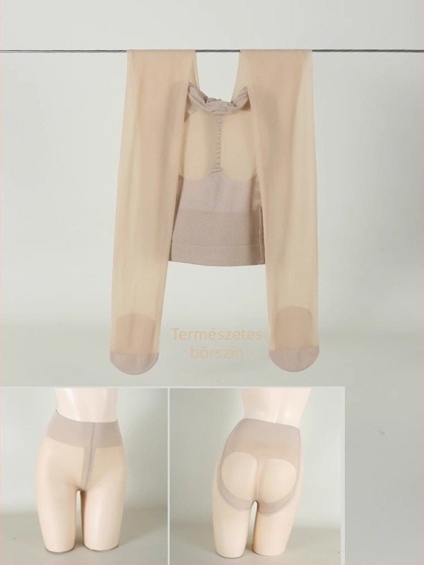 Bársonyos, varrás nélküli női harisnya, ultra vékony, 0D, bőrbarát