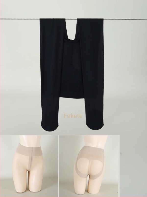 Bársonyos, varrás nélküli női harisnya, ultra vékony, 0D, bőrbarát