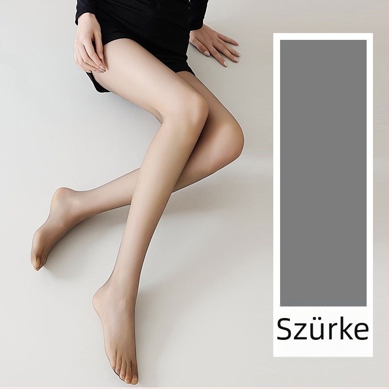 Bársonyos, varrás nélküli női harisnya, ultra vékony, 0D, bőrbarát