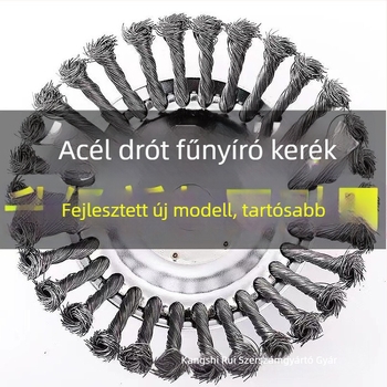 Fűkasza fej acélhuzallos – gyomirtás, moha és rozsda eltávolítása; Dajia wang