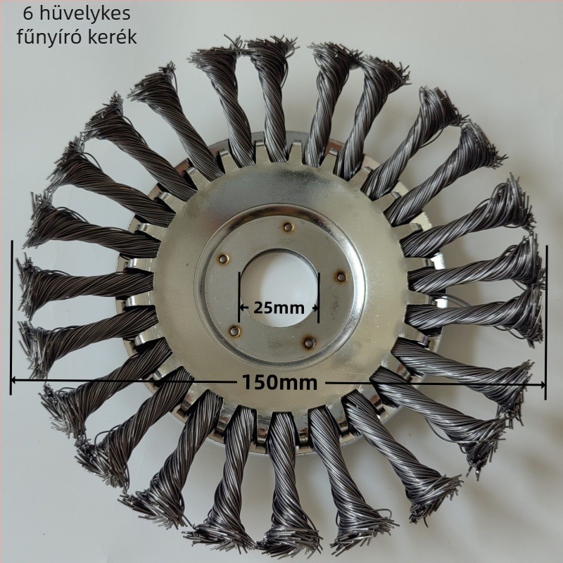 Fűkasza fej acélhuzallos – gyomirtás, moha és rozsda eltávolítása; Dajia wang