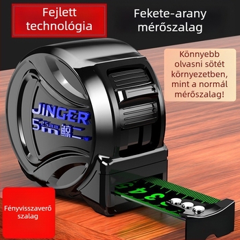 Mérőszalag: Magas precizitás, Kopásálló, Fluoreszcens