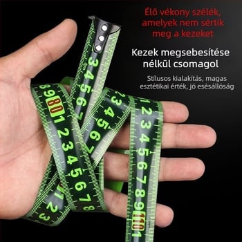 Mérőszalag: Magas precizitás, Kopásálló, Fluoreszcens