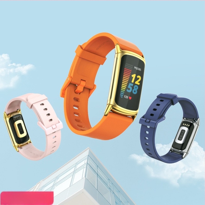 Mibus szilikon csuklópánt Fitbit Charge6-hoz, cinkötvözet csatlakozóval, 20 mm interfész, 160–230 mm hossz, sportos stílus