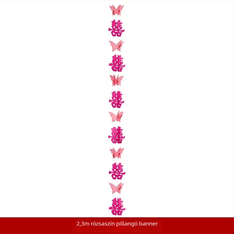 Menyasszonyi fotózáshoz – hosszú sáv dupla boldogság szimbólummal, filc anyagú, Xiyouji márka, kategória Boldog szó, nem importált