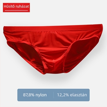 Férfi Seamless U‑Convex Alsónemű, Középmagas Derék, Légző Nylon, 84,7% Fő Anyag