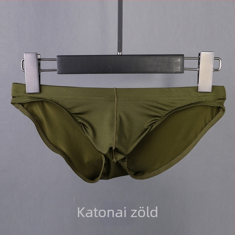Férfi Seamless U‑Convex Alsónemű, Középmagas Derék, Légző Nylon, 84,7% Fő Anyag