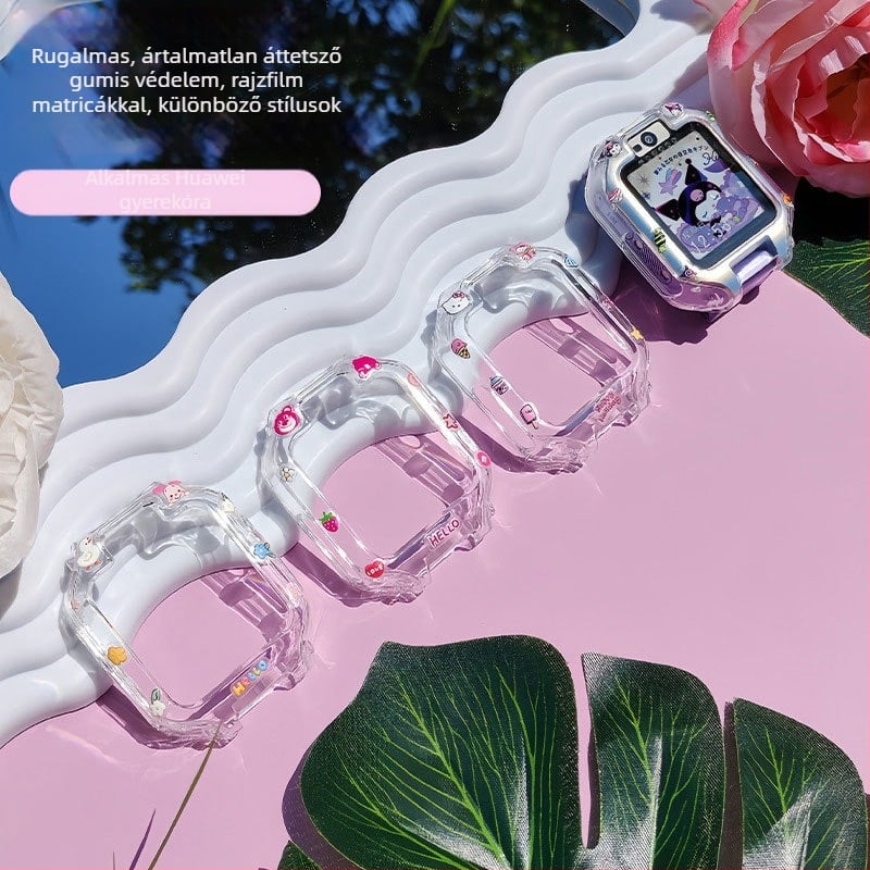 Huawei gyermekóra védőtok – TPU, Márka Han Zhongrun Sheng, Modellek: 5Pro, 5 Vitality, 5 Xinyao, 4X, 4Pro, 3Pro