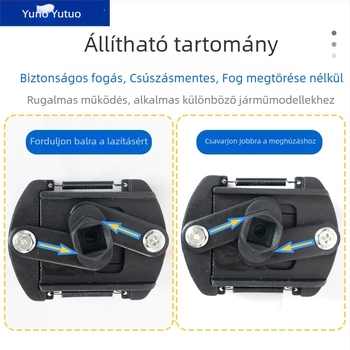 Állítható olajszűrő kulcs – szétszerelés/összeszerelés, univerzális szíj- és lánc eltávolító eszköz (Cr-V, Yutuo)