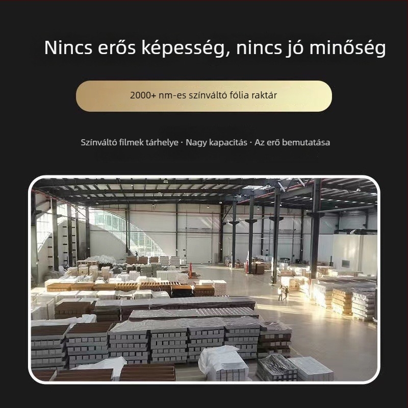 Autóbevonó fólia folyadékmetál felülettel, PVC anyag, márka Egyéb, 2 éves garancia