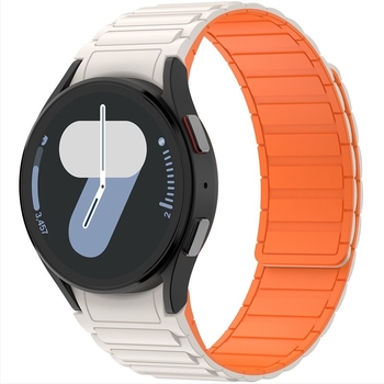 Szilikon óraszíj mágneses csattal, 18/20/22 mm, kompatibil Samsung Galaxy Watch