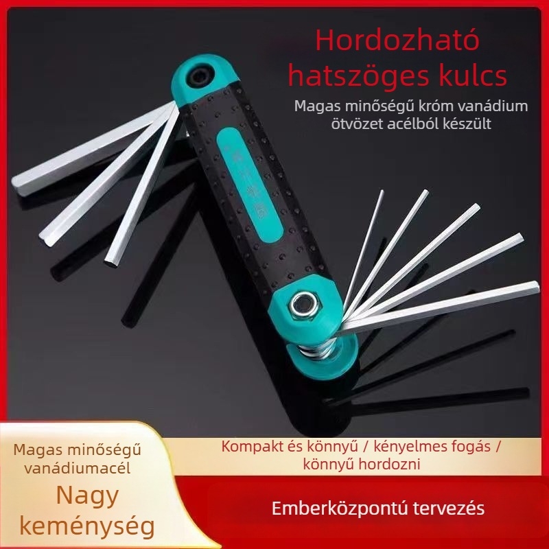 Belső hatszögletű imbuszkészlet – Chromium Vanadium Alloy Steel, belső hatszög fej, Márka: Other