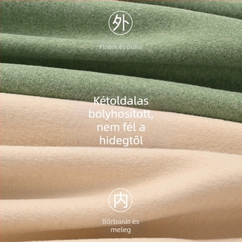 Női téli termo alsó- és felsőruha készlet fleeces anyagból, varrás nélküli kivitel, magas elasztikusság, karcsú szabású, felső és nadrág