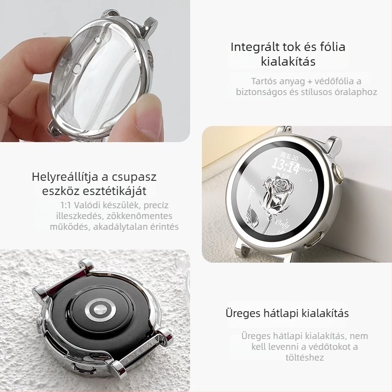 Integrált puha tok Huawei Watch GT4, GT56 és GT32-hez, Watch45Pro-kompatibilis