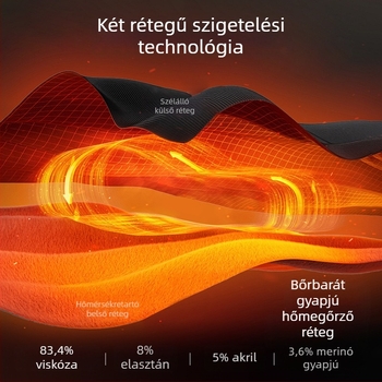 Gyapjú termo alsónadrág-ruha készlet, bőrbarát, vastag 251–300 g/m², körkörös nyakú, hosszú ujjú felső és nadrág, egyrétegű alapréteg, őszi-téli viselet, uniszex