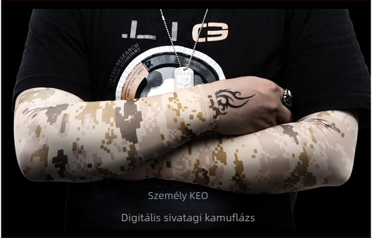 Chief Outdoor Külső kar- és alkarvédő ujjvégek Python mintával – UV védelem, Ice Silk anyag, Spandex/Lycra, Logónyomtatás, Személyre szabás