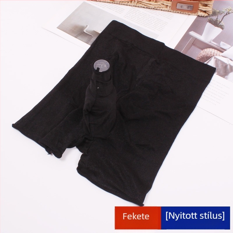 Férfi boxeralsó csipkével, ultra vékony, lélegző, varrat nélküli