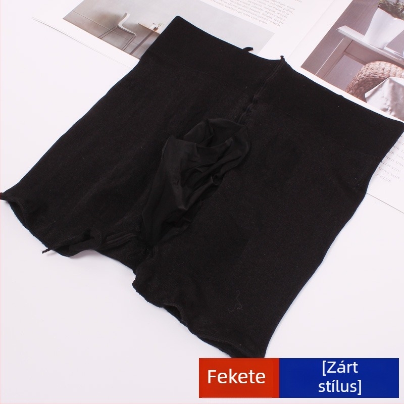 Férfi boxeralsó csipkével, ultra vékony, lélegző, varrat nélküli
