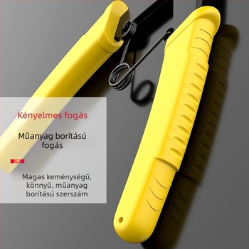 Ciklip fogó, 2 az 1-ben, belső és külső gyűrűkhöz, szétszerelés és összeszerelés