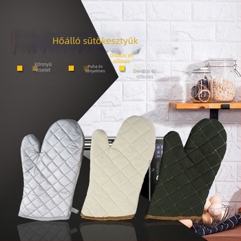 Unique textil mikrosütő kesztyűk – vastagabb égésvédő anyag, hőálló szigetelés, háztartási használatra