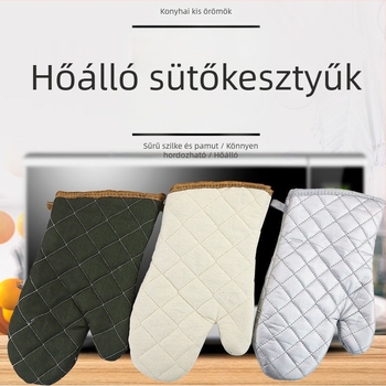 Unique textil mikrosütő kesztyűk – vastagabb égésvédő anyag, hőálló szigetelés, háztartási használatra