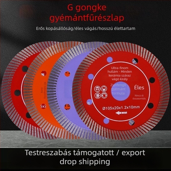 Gyémánt csempevágó korong – Link márka, száraz vágáshoz, márvány és kerámia csempékhez, háztartási használatra