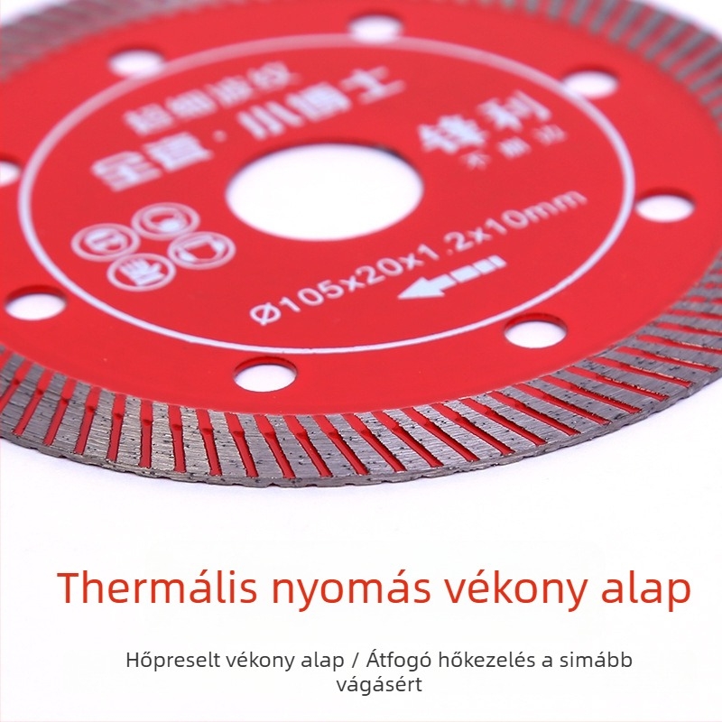 Gyémánt csempevágó korong – Link márka, száraz vágáshoz, márvány és kerámia csempékhez, háztartási használatra