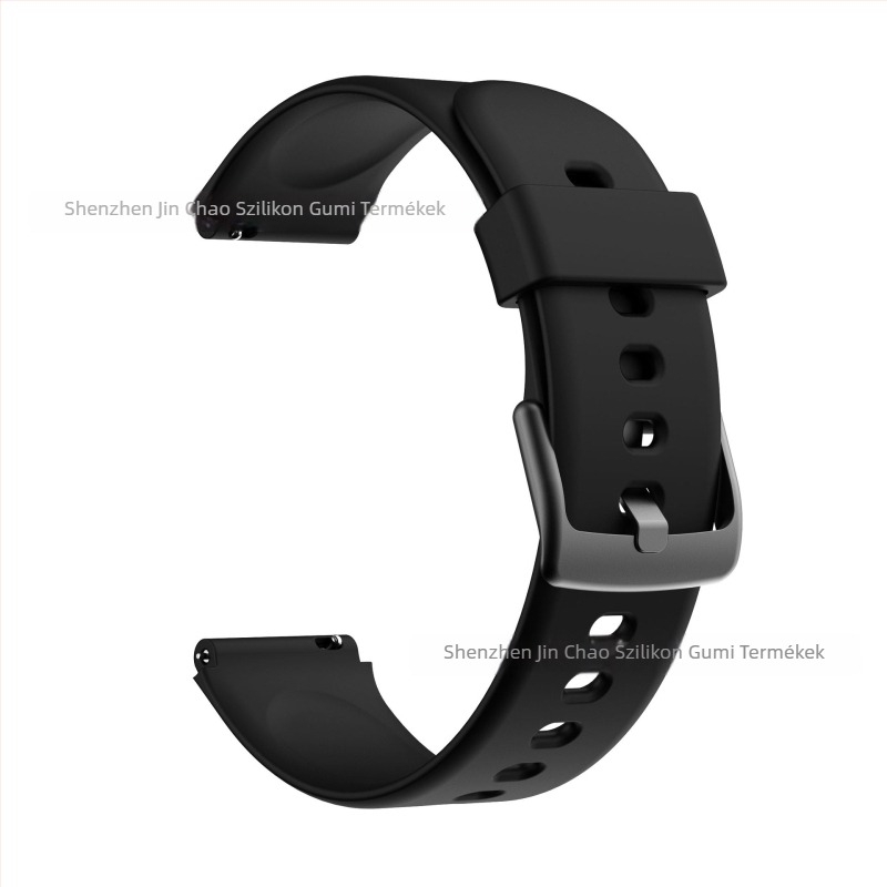 Szilikon óraszíj univerzális kompatibilitással, minimalist stílus, tűcsat, 18 g