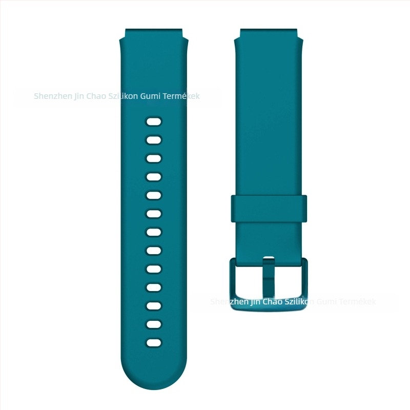 Szilikon óraszíj univerzális kompatibilitással, minimalist stílus, tűcsat, 18 g