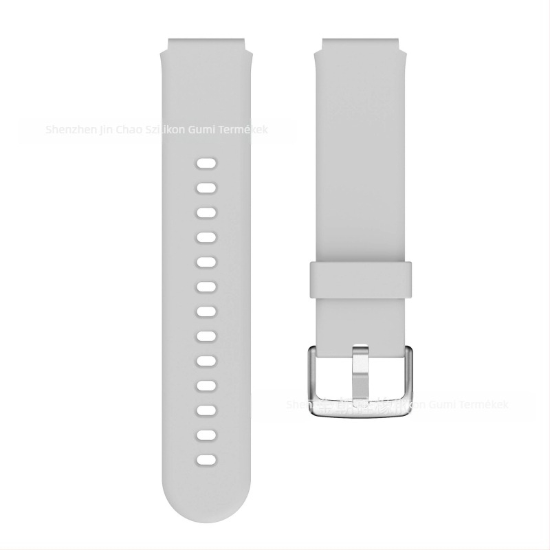 Szilikon óraszíj univerzális kompatibilitással, minimalist stílus, tűcsat, 18 g