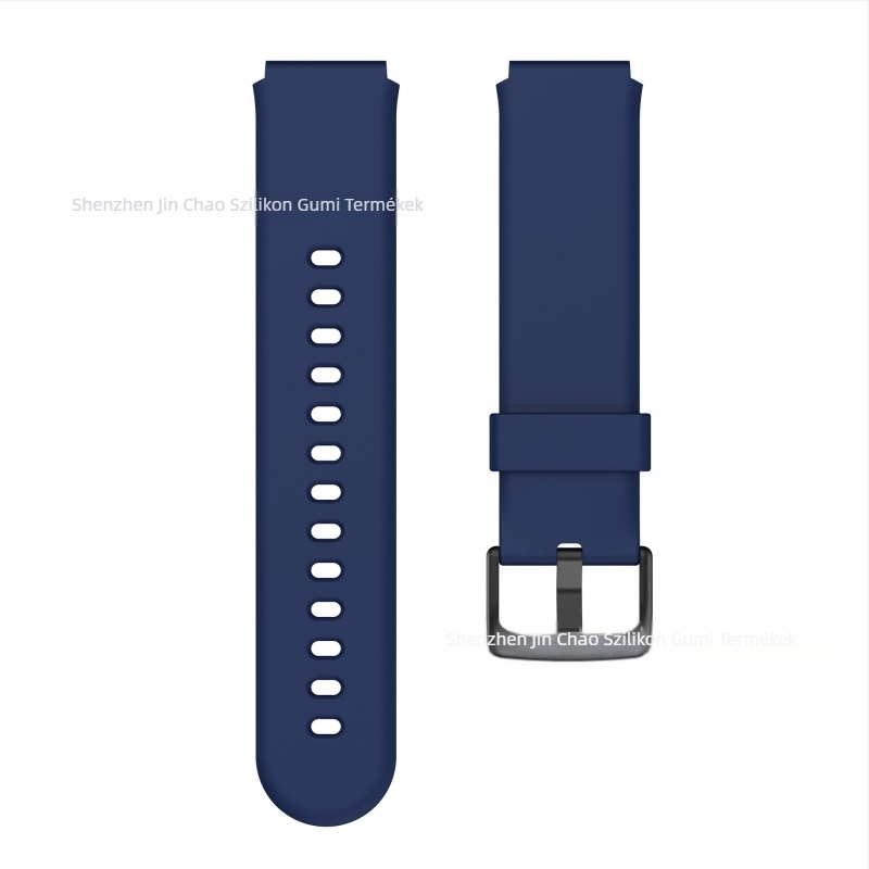 Szilikon óraszíj univerzális kompatibilitással, minimalist stílus, tűcsat, 18 g