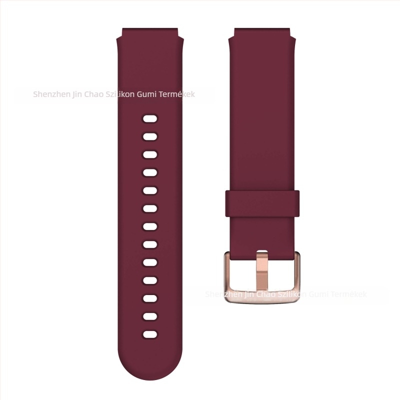 Szilikon óraszíj univerzális kompatibilitással, minimalist stílus, tűcsat, 18 g