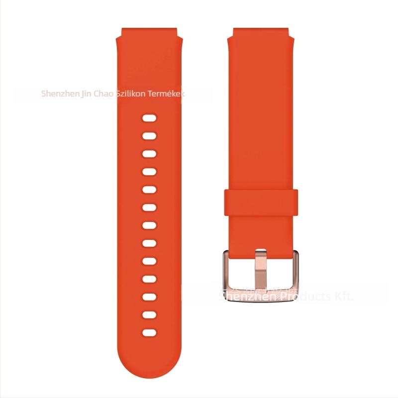 Szilikon óraszíj univerzális kompatibilitással, minimalist stílus, tűcsat, 18 g