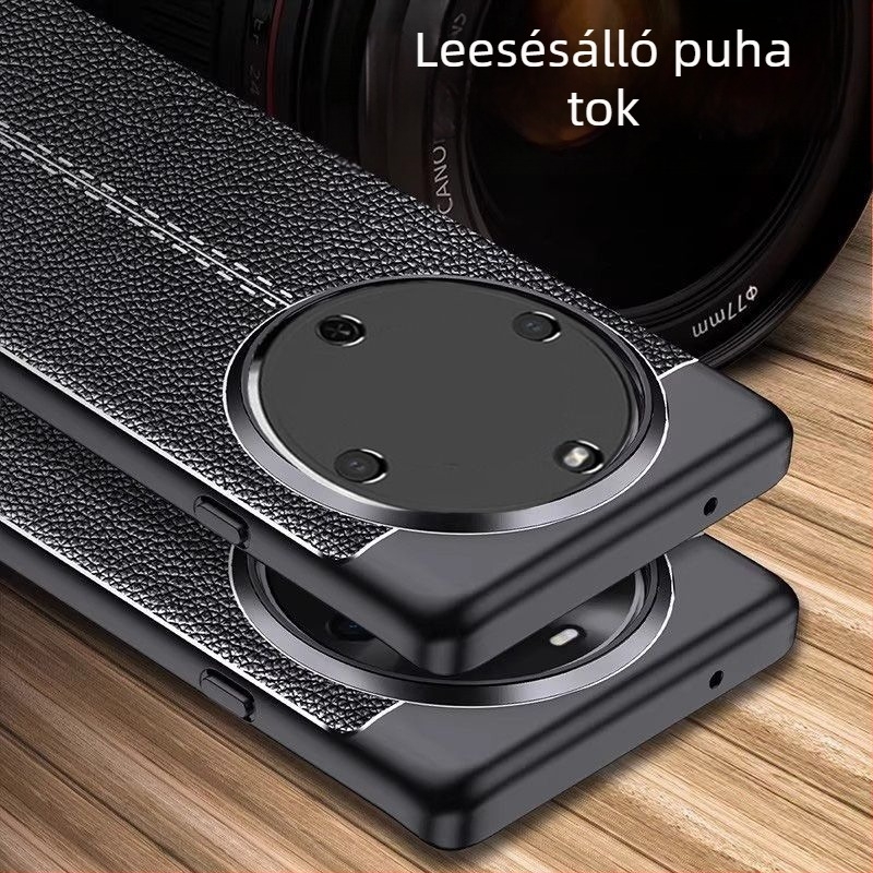 Huawei Enjoy 70X szilikon védőtok, teljes védelem, ütésálló puha héj, trendi