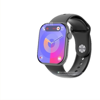 DT WATCH X mini okosóra Bluetooth hívással, AMOLED kijelző, alumínium ötvözet tok, szilikon szíj, Android-kompatibilis