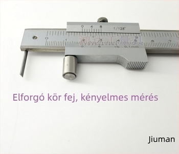 Vernier tolókaliper karbid ötvözetből párhuzamos jelöléshez, tartomány 0-500 mm