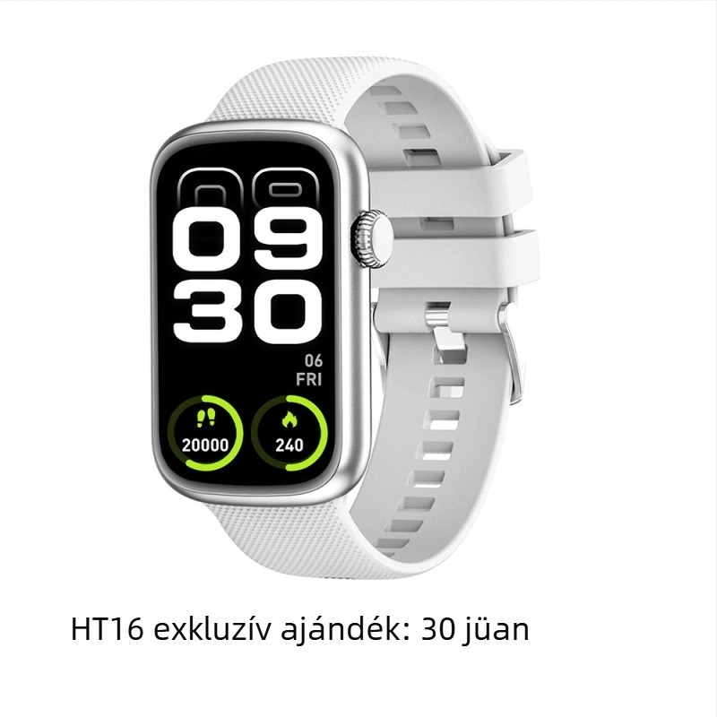 Okosóra Bluetooth-kapcsolattal, pulzusmérés, vérnyomás, SpO2 és alvásfigyelés.