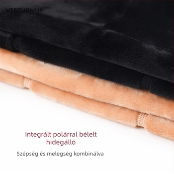 Plusz méretű nylon harisnya, magas derekú, testszínű, vastag