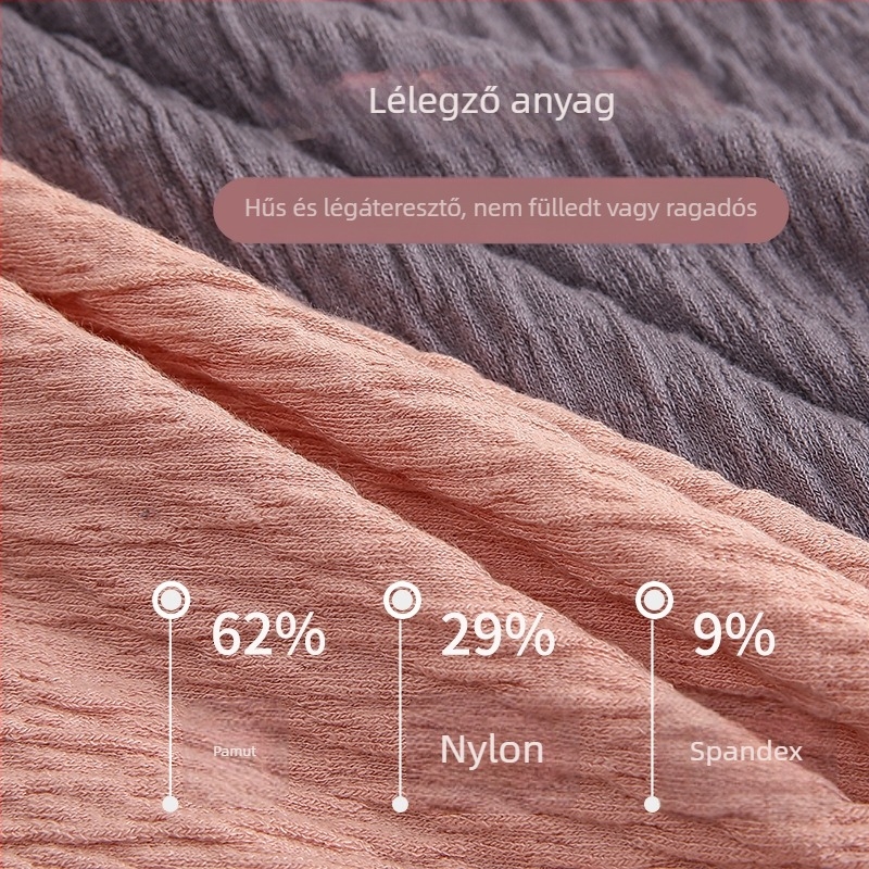Plusz méretű varrat nélküli testformáló női alsónemű, kényelmes és lélegző, magas derekú