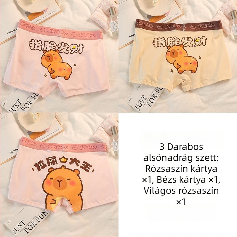 Kapibala Férfi Boxeralsó – Gyorsan szárad, Középmagas derék, 2025 tavasz megjelenés