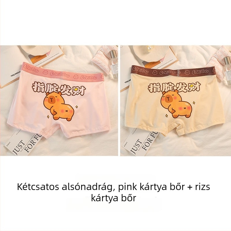 Kapibala Férfi Boxeralsó – Gyorsan szárad, Középmagas derék, 2025 tavasz megjelenés