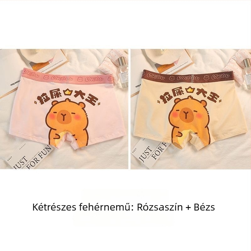 Kapibala Férfi Boxeralsó – Gyorsan szárad, Középmagas derék, 2025 tavasz megjelenés